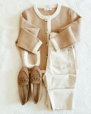 Cardigan beige