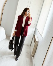 Blazer burgundy