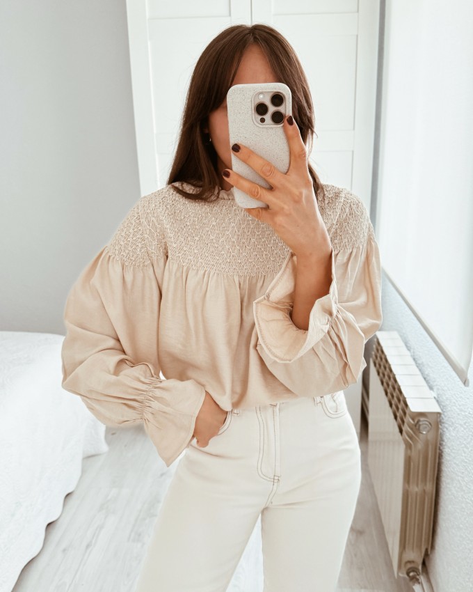 Blusa beige