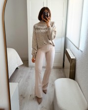 Legging beige