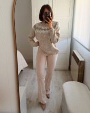 Legging beige