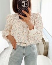 Blusa flores