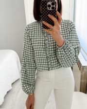 Blusa vichy básica