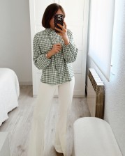 Blusa vichy básica