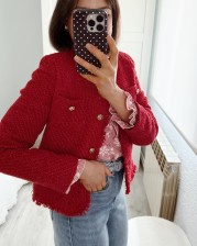 Chaqueta roja