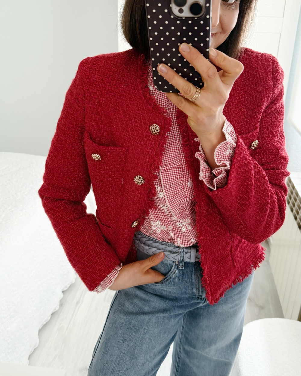 Chaqueta roja